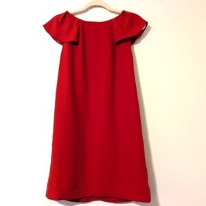 Red Orange Mini Dress